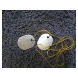 WWII DOG TAGS
