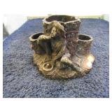 ART POTTERY PLANTER -- SOME SMALL CHIPS