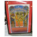 1969 ROLLING STONES POSTER 21 1/2" X 14"