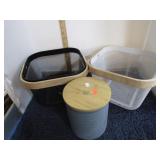 WIRE BASKETS & CANISTER