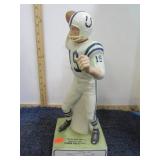 JOHNNY UNITAS BOTLE -- HAND HAS BEEN REPAIRED