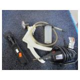 DREMEL TOOL, VACUUM PUMP & FLASHLIGHT