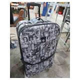 28" UP RIGHT SUITCASE W/ WHEELS