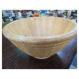 LARGE WOODEN BOWL