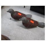 BIRD FIGURES -- ONE HAS BROKEN TAIL