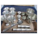 TRAY LOT -- PEWTER STIEFF, TOWLE, ETC