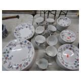 STAFFORDSHIRE CHINESE SILK CHINA  DISHES