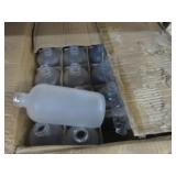 60-- 16 oz GLASS BOTTLES