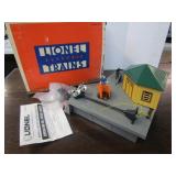 LIONEL TRAINS OPERATING OIL DRUM LOADER