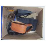 GUN BELTS, CARTRIDGE HOLDERS & HOLSTERS