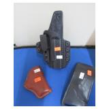 3-- PISTOL HOLSTERS