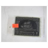 COMMEMORATIVE PILGRIM PRINTING BLOCK