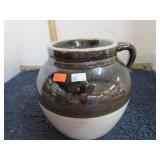 STONEWARE BEAN POT -- NO LID