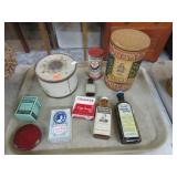 VINTAGE ADVT CONTAINERS