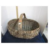 VINTAGE SPLIT OAK BASKET