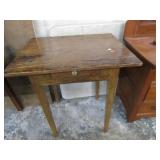 ANTIQUE PRIMITIVE PINE TABLE