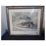 CASEY HOLTZINGER TRAIN PRINT