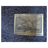 NRA BELT BUCKLE
