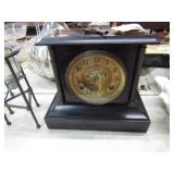 ANTIQUE WATERBURY MANTLE CLOCK - MISSING PENDULUM