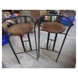 PAIR-- BAR STOOLS
