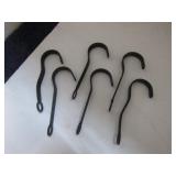 WROUGHT IRON POT HANGERS