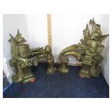 ORNATE FIREPLACE ADORNMENTS