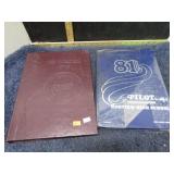 SEA CRUISE BOOK & 1981 NORVIEW YEAR BOOK