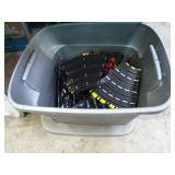 SLOT CAR TRACK & 4 CARS
