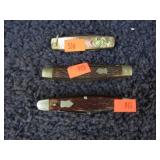 3-- VINTAGE POCKET KNIVES