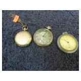 3-- VINTAGE POCKET WATCHES