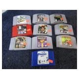 NINTENDO 64 GAME CARTRIDGES
