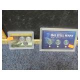 WWII STEEL PENY SETS
