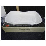 PORCELAIN BREAD TRAY