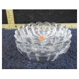 4-- HEISEY GLASS DISHES