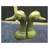 DUCK HEAD BOOK ENDS