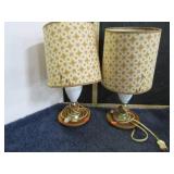 PAIR-- TABLE LAMPS