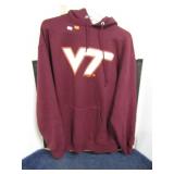 VA TECH HOKIES HOODIE -- L