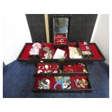 JEWELRY BOX & COSTUME JEWELRY