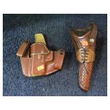 2-- PISTOL HOLSTERS
