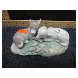 LLADRO FIGURINE "THE WOLF & LAMB"