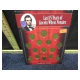 LINCOLN WHEAT PENNY SET