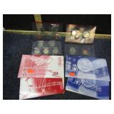 2-- 1999 U.S. MINT UNCIRCULATED COIN SETS