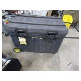 TOOL TRUNK W/ CRAFTSMAN CORDLESS TOOLS, ETC