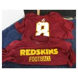 2 REDSKINS FOOTBALL T-SHIRTS