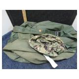 HELMET COVER AND DUFFLE BAG