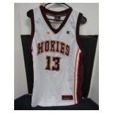 VA TECH HOKIES BASKETBALL JERSEY -- L