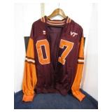 VA TECH HOKIES REVERSABLE JACKET -- L