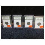 4-- INDIAN HEAD / BUFFALO NICKELS