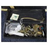 COSTUME JEWELRY & BOX