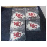 5-- NFL KANSAS CITY FOAM MAGNETS